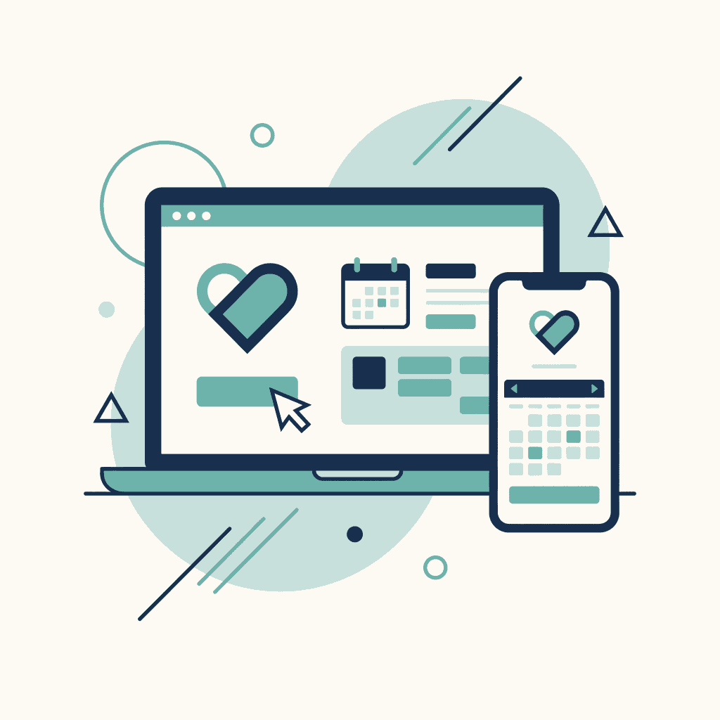 Cardiology practice website design by a cardiologist marketing agency