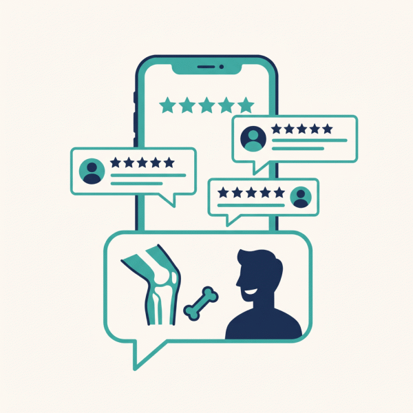 Reputation management for an orthopedic marketing agency