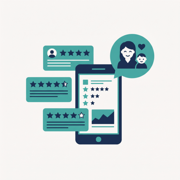 Reputation management for a pediatrician marketing agency